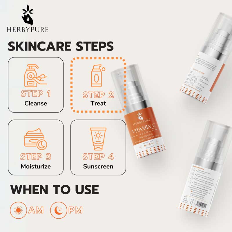 Herby Pure Vitamin C Serum for face