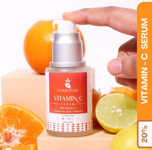 Herby-Pure-20%-Vitamin C Serum-for-Face